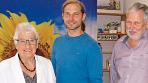Für sauberes Trinkwasser: Hannelore Saibold (v.l.), Anton Schuberl, Reiner S. | Foto: Woipich
