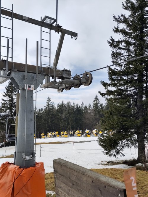 Schneekanonen Mitterdorf, Foto: Christian Zwanziger