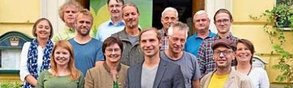 Arbeitstreffen in Vilshofen: Die Kommunalpolitiker, viele davon Spitzenkadidaten, mit dem Referenten Markus Ganserer (v.r.) | Foto: hoy